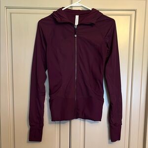 Lululemon Reversible Hooded Jacket – Maroon – Size  4